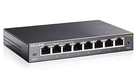 TP-LINK Switch TL-SG108E 8xGBit Unmanaged Metallgehäuse