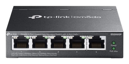 TP-LINK Switch Omada ES205GP 5xGBit 4xPoE+ Managed