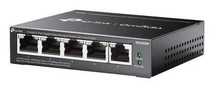 TP-LINK Switch Omada ES205GP 5xGBit 4xPoE+ Managed
