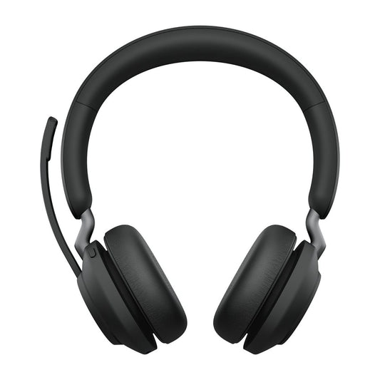 Jabra Headset Evolve2 65 MS Stereo USB-A BT mit Ladestation Zertifiziert für Microsoft Teams, mit La
