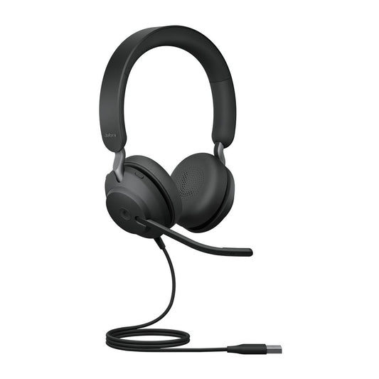 Jabra Headset Evolve2 40 SE USB-A MS Stereo Zertifiziert für Microsoft Teams