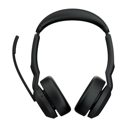Jabra Headset Evolve2 55 MS Stereo USB-C BT mit Ladestation Zertifiziert für Microsoft Teams
