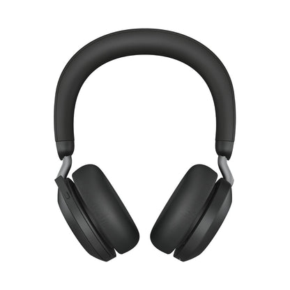 Jabra Headset Evolve2 75 USB-C MS Teams mit Ladestation black Zertifiziert für Microsoft Teams