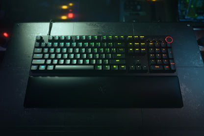 Razer Keyboard Huntsman V2 Gaming (DE) black  Full Size,On-the-fly-Makro
